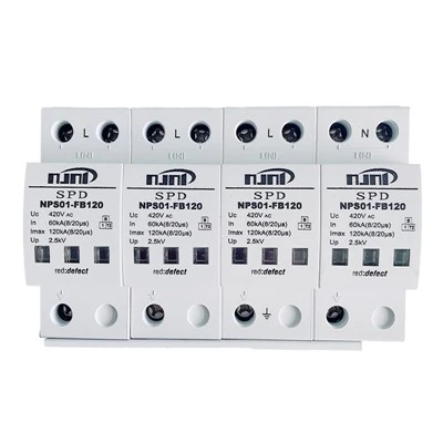 NPS01-F120 AC 4P Apparat Protettiv ta 'Surge